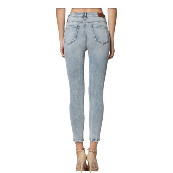 Hidden Jeans | TAYLOR VINTAGE ACID DISTRESS HIGH RISE SKINNY | 29 NWT - Picture 2 of 7